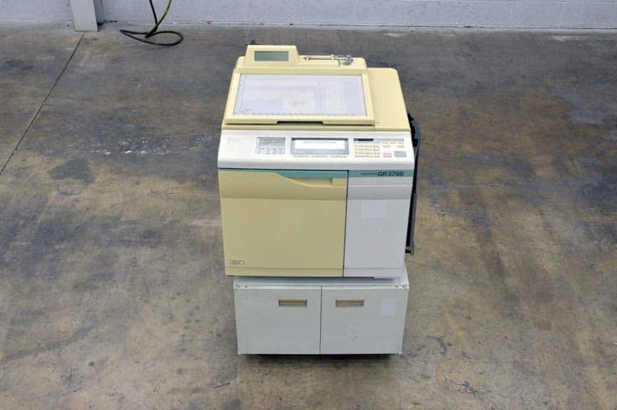 Risograph GR3750 Printer / Scanner | Boggs Equipment