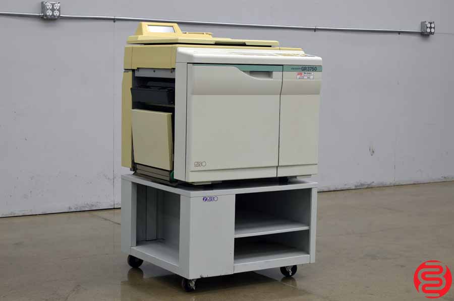 Risograph GR3750 Digital Printer / Scanner | Boggs Equipment